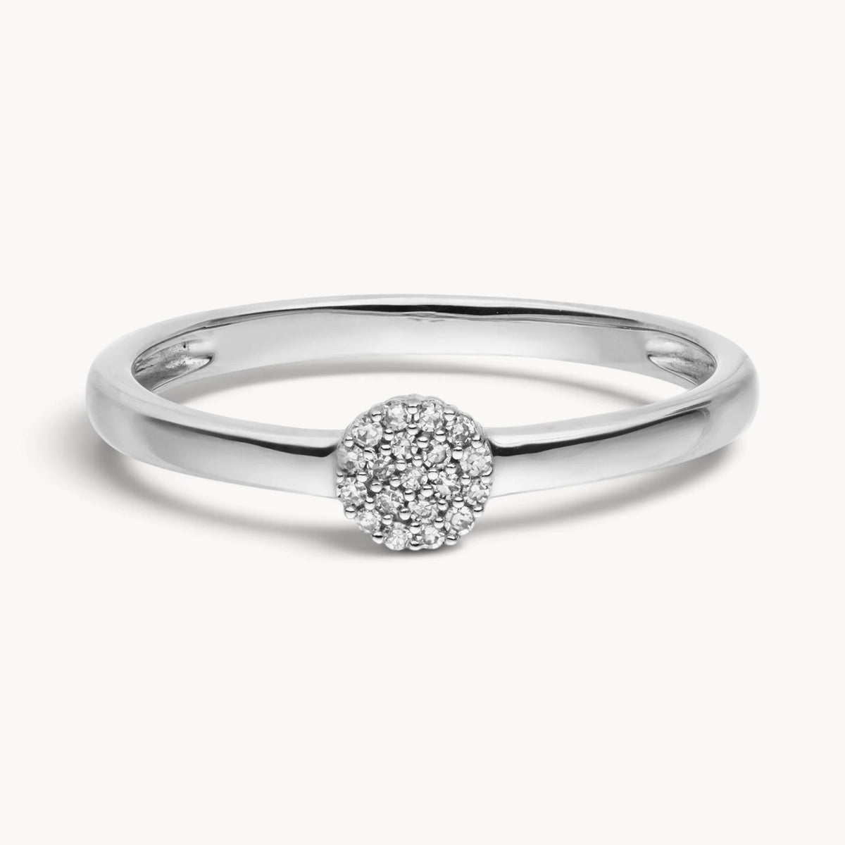 Ring in 585er Gold mit Diamant