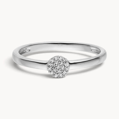 Ring in 585er Gold mit Diamant