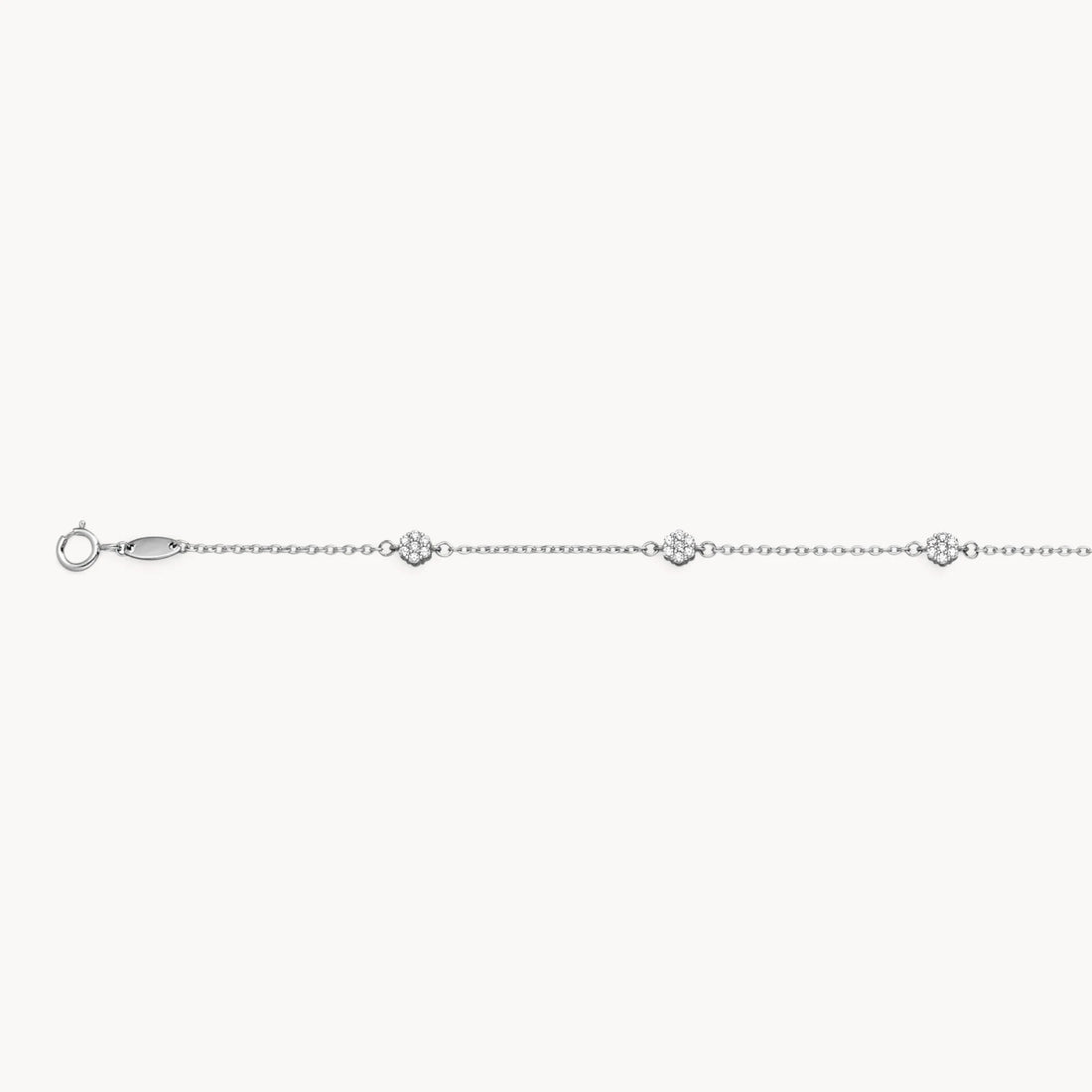 Armband &amp; Kette in Gold mit Zirkonia