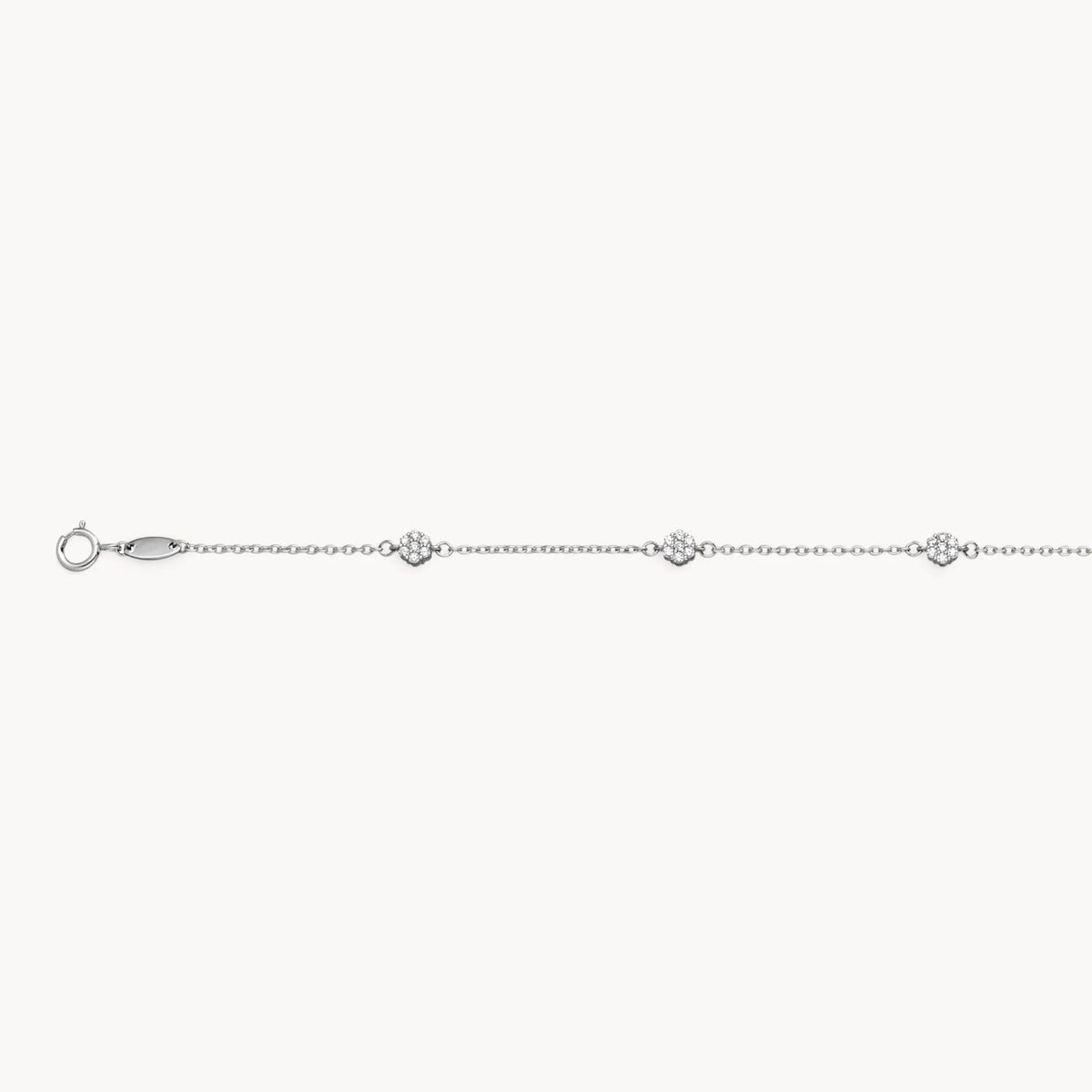 Armband &amp; Kette in Gold mit Zirkonia