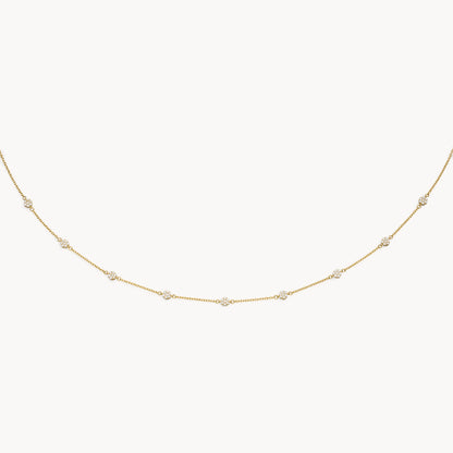 Armband &amp; Kette in Gold mit Zirkonia