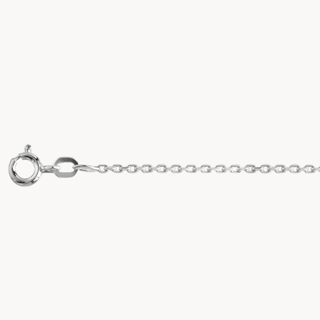 Collierkette Anker diamantiert, 1,6 mm