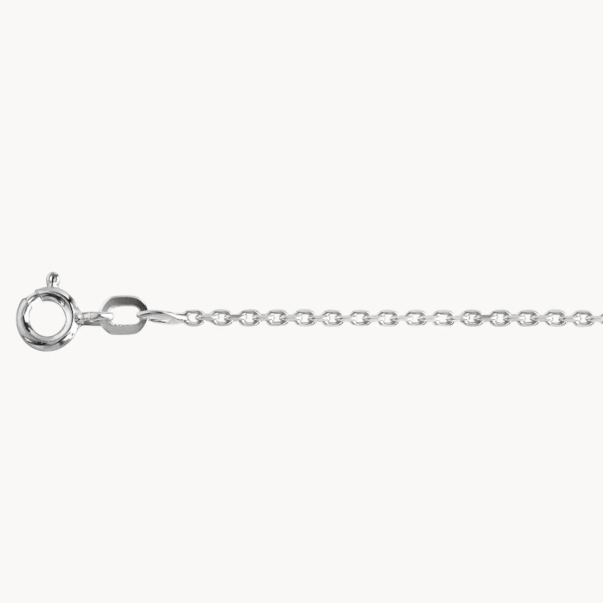 Collierkette Anker diamantiert, 1,6 mm