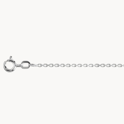 Collierkette Anker diamantiert, 1,6 mm