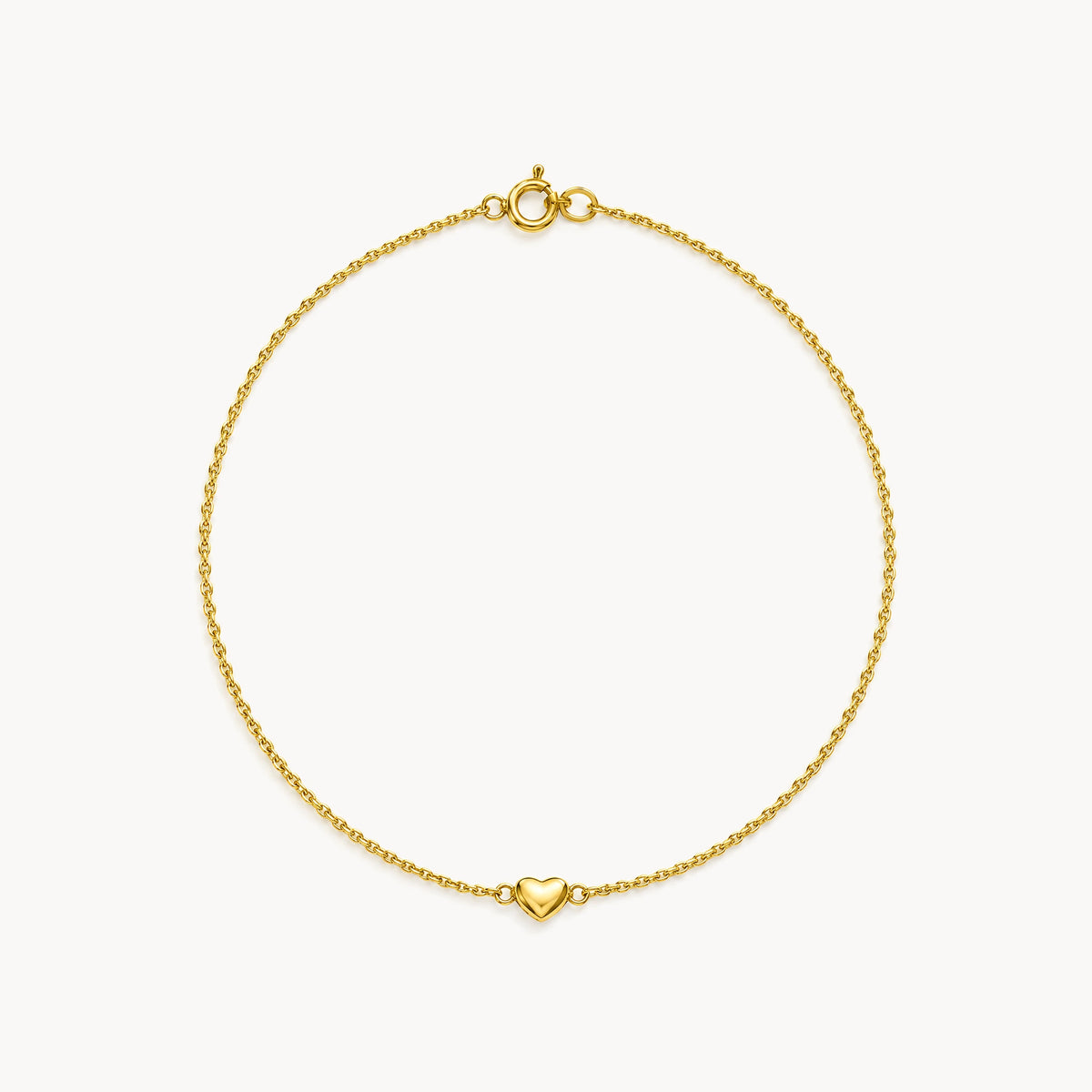 Fußkette in 333er Gelbgold
