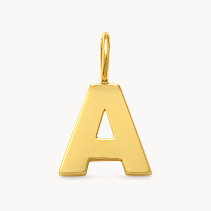 Buchstabenanhänger in 333er Gelbgold – Buchstabe A
