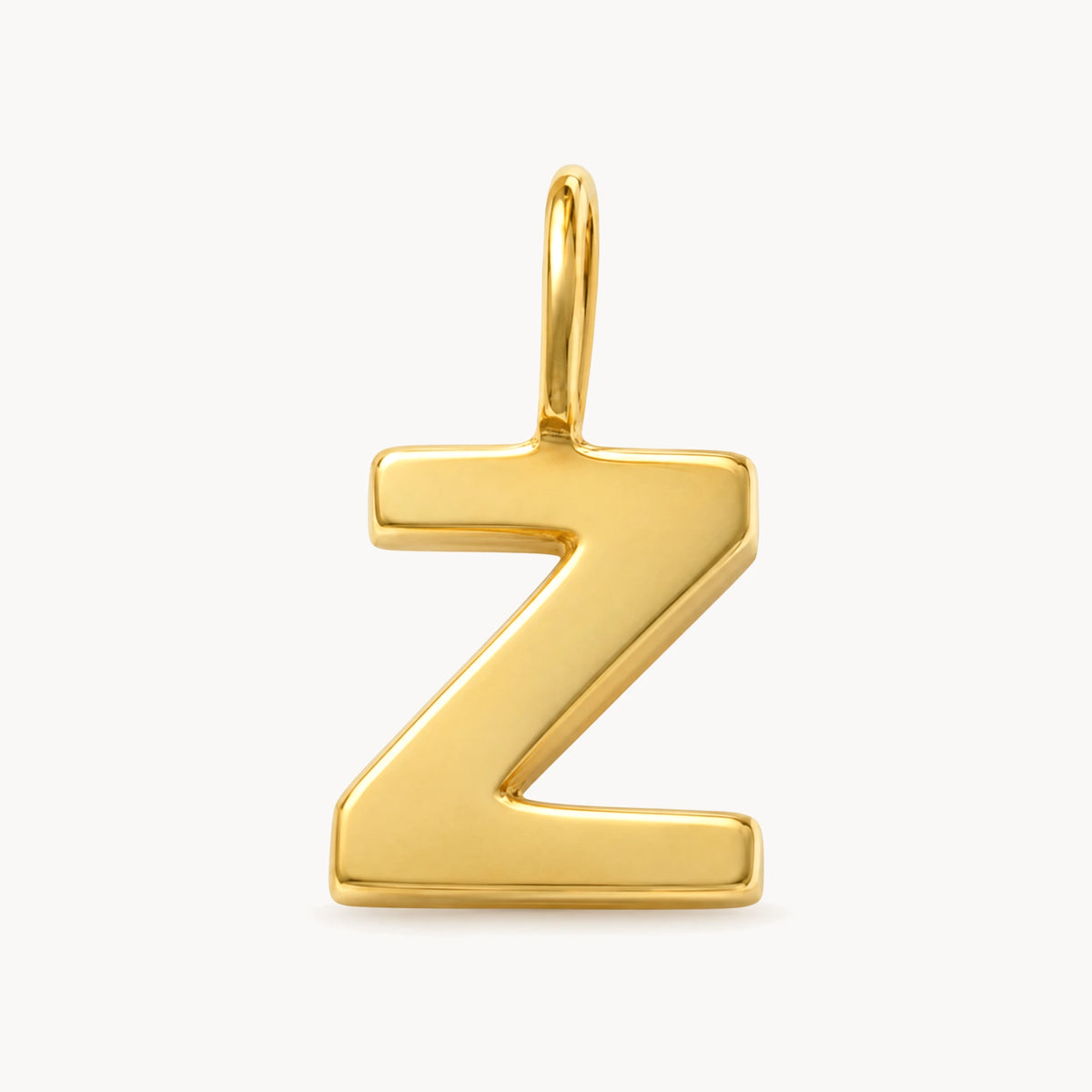 Buchstabenanhänger in 333er Gelbgold – Buchstabe Z
