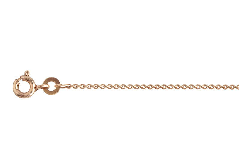 Collierkette Anker rund, 0,8 mm