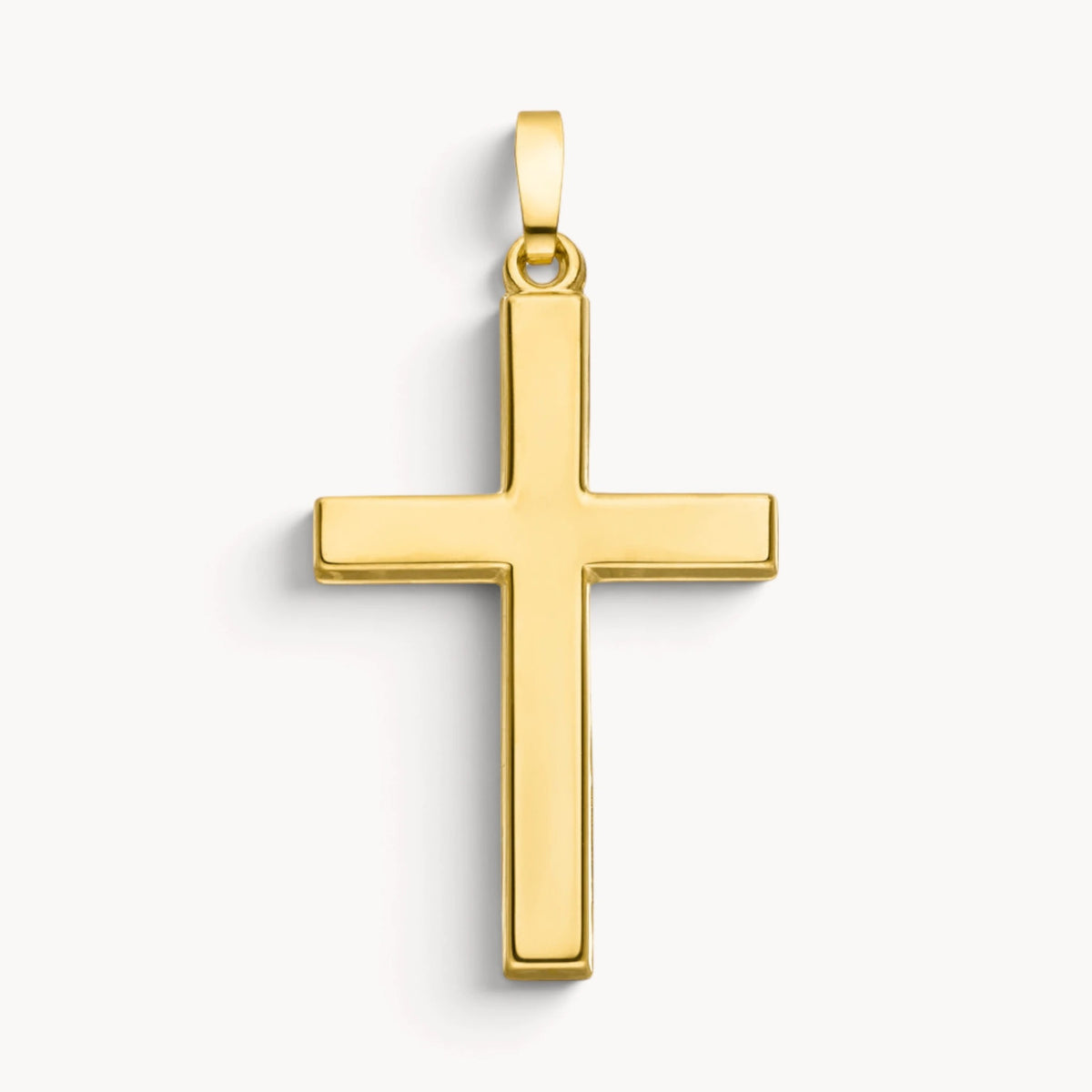 Kreuzanhänger in Gold &amp; Silber