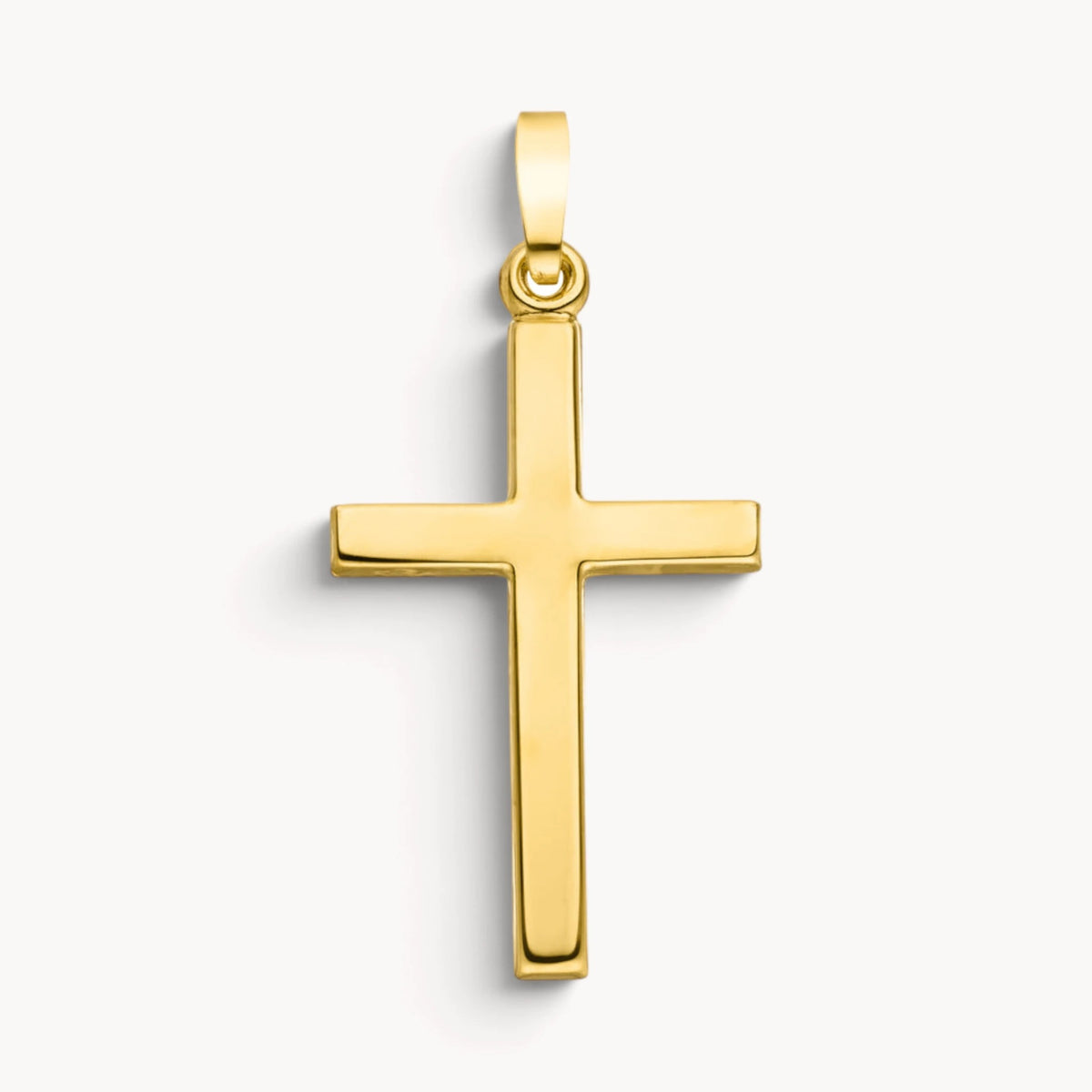Kreuzanhänger in Gold &amp; Silber