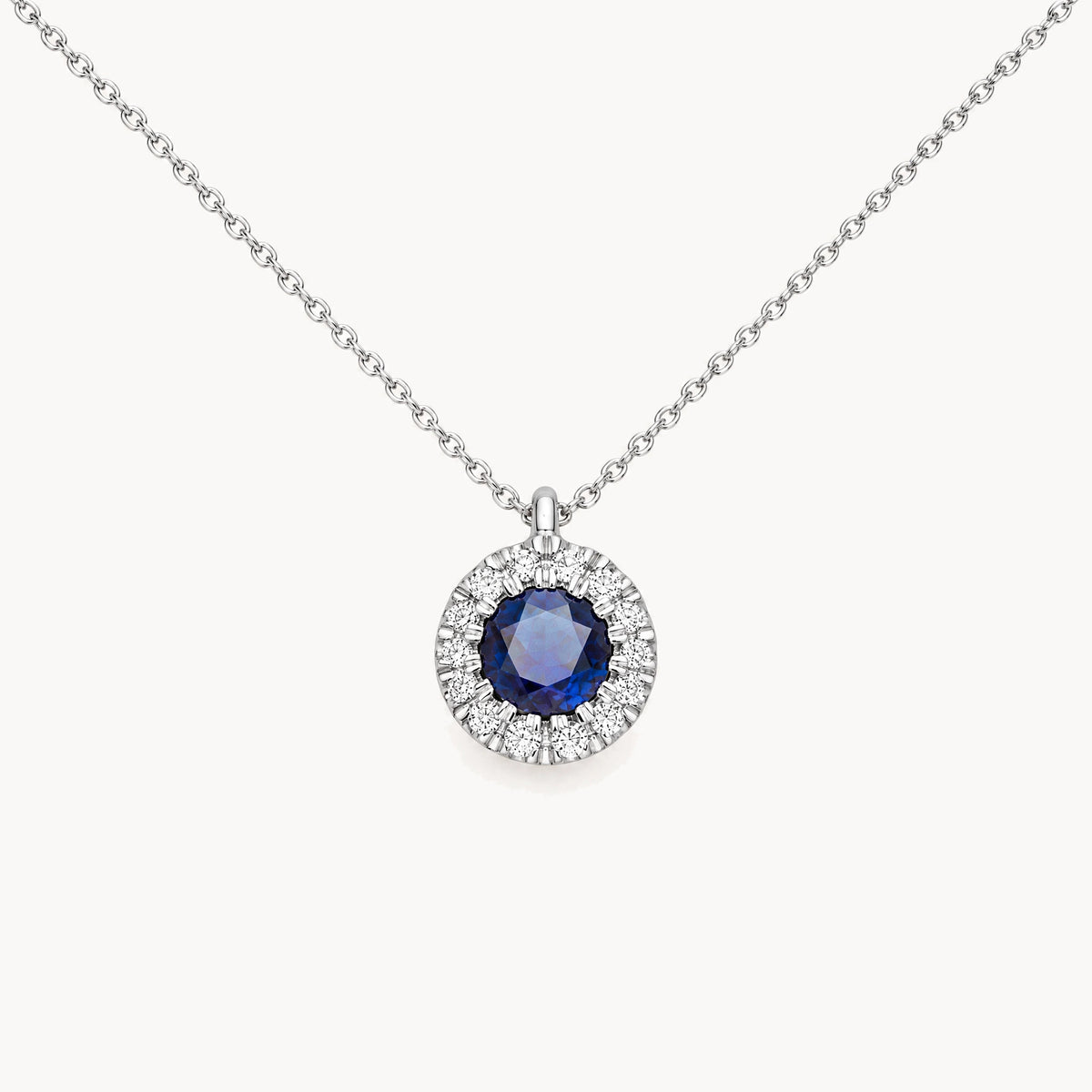 Collier in 585er Gold mit Farbsteinen &amp; Diamant