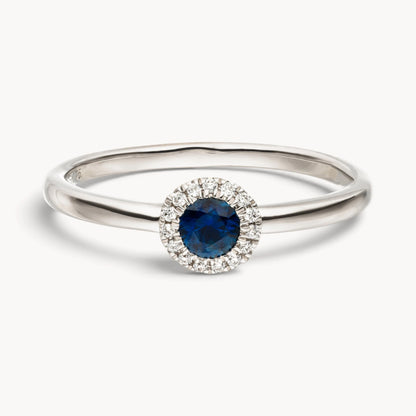 Ring in 585er Gold mit Farbsteinen &amp; Diamant