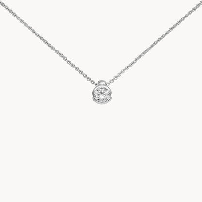 Collier in 333er Gold mit Zirkonia