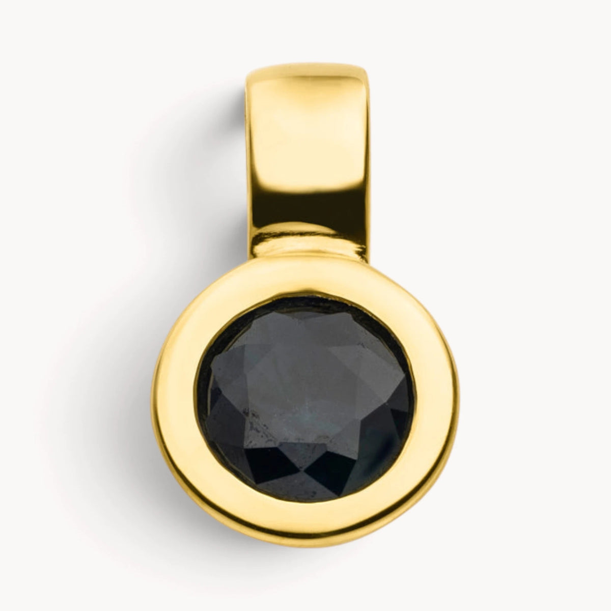 Anhänger in 333er Gelbgold mit Rubin/Saphir oder Smaragd