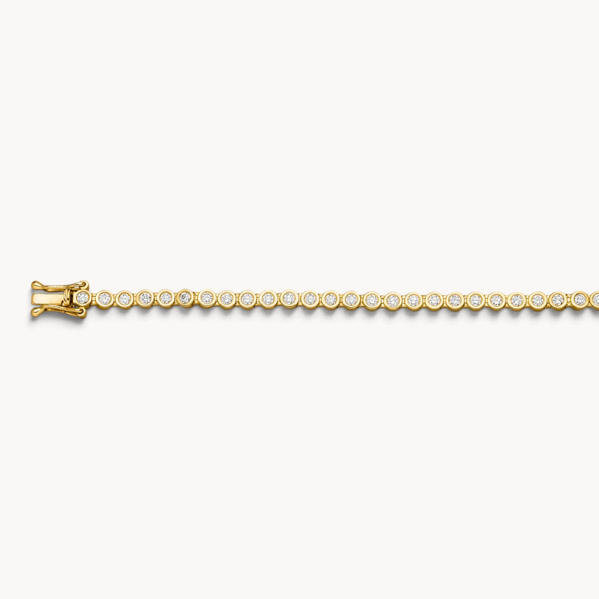 Tennisarmband in 585er Gold mit Diamant