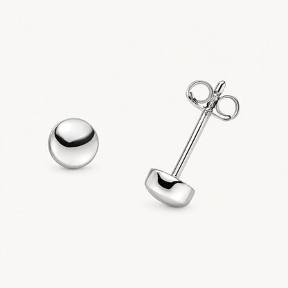 Ohrstecker in 925er Silber – rhodiniert
