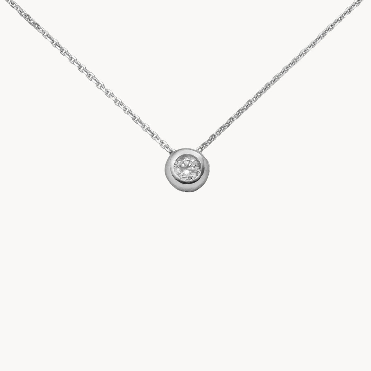 Collier in 333er Gold mit Zirkonia