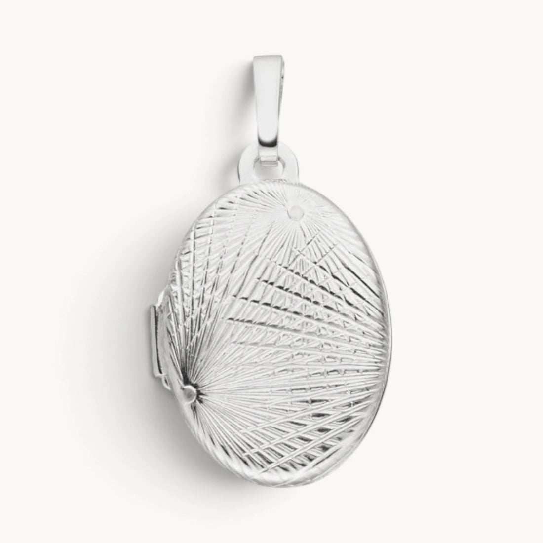 Medaillon in Gold &amp; Silber, guillochiert