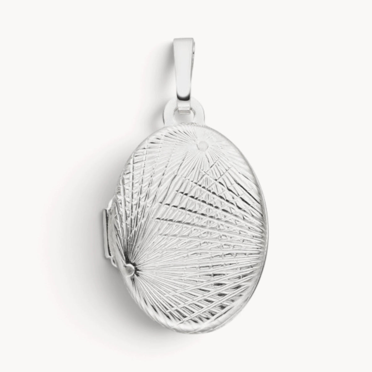 Medaillon in Gold &amp; Silber, guillochiert