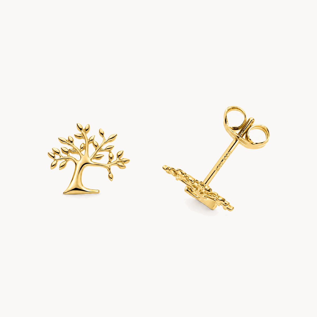 Ohrstecker in 333er Gelbgold