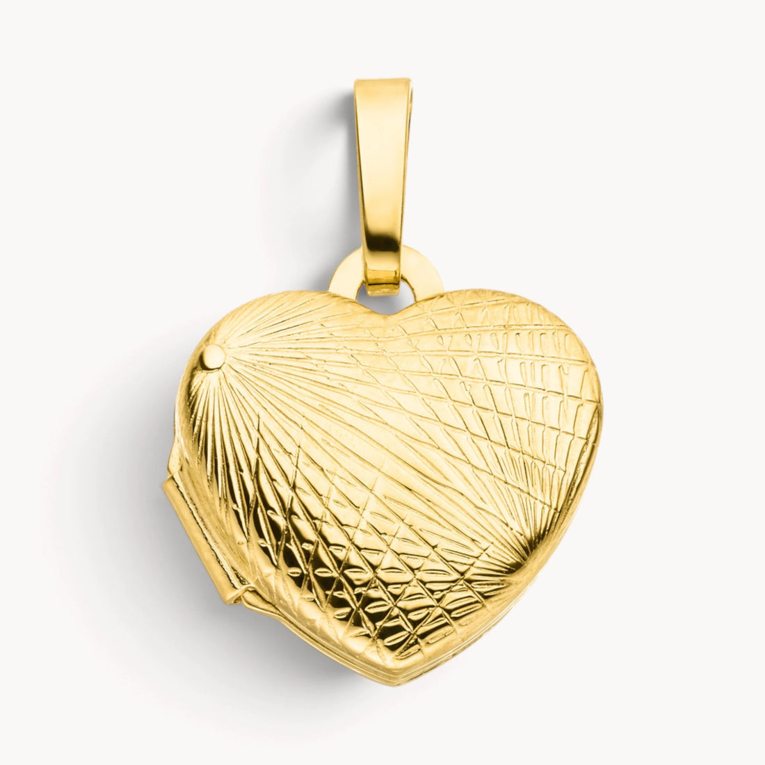 Medaillon in Gold &amp; Silber, guillochiert