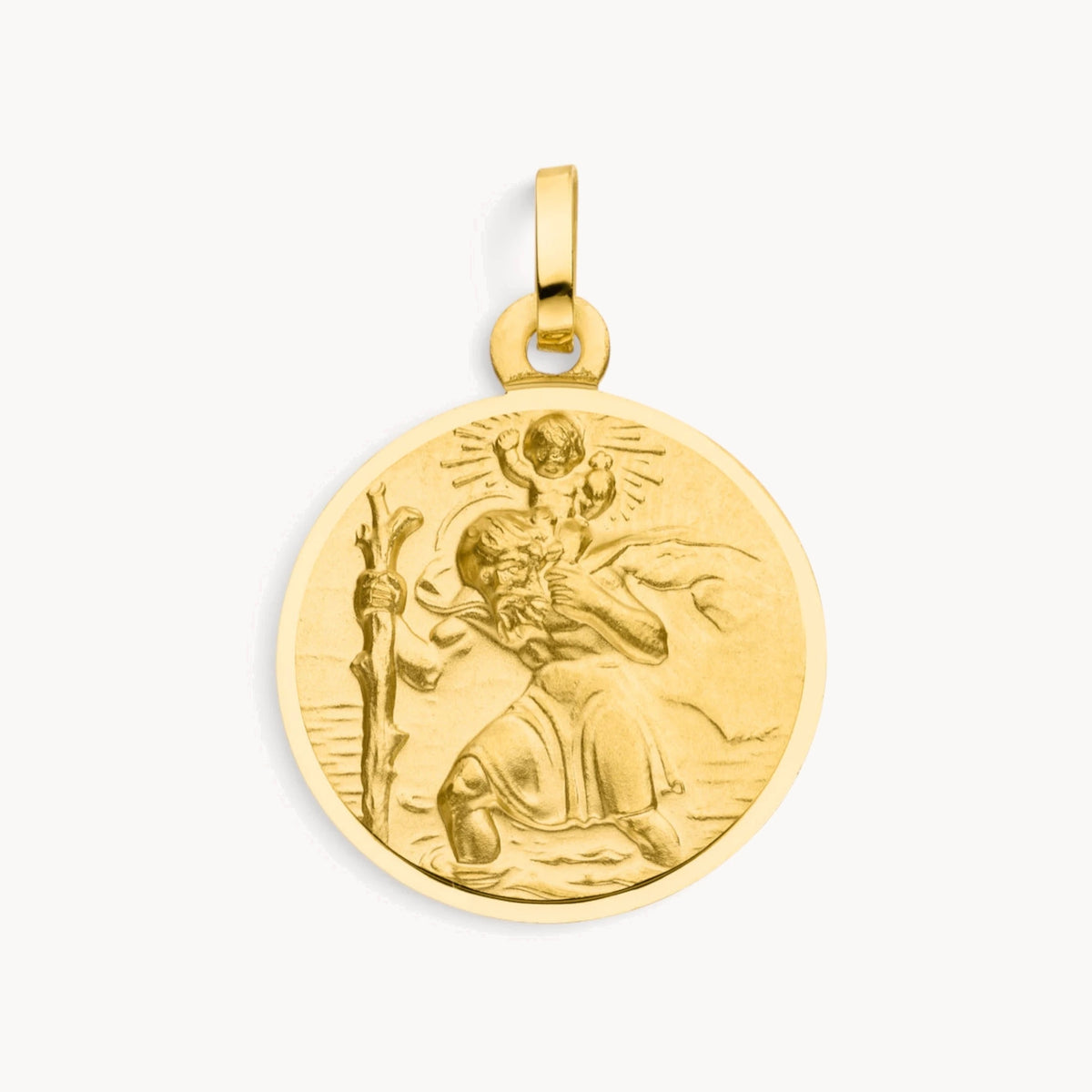 Medaille in 333er Gelbgold