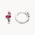 Creole „Flamingo“ in 925er Silber rhodiniert