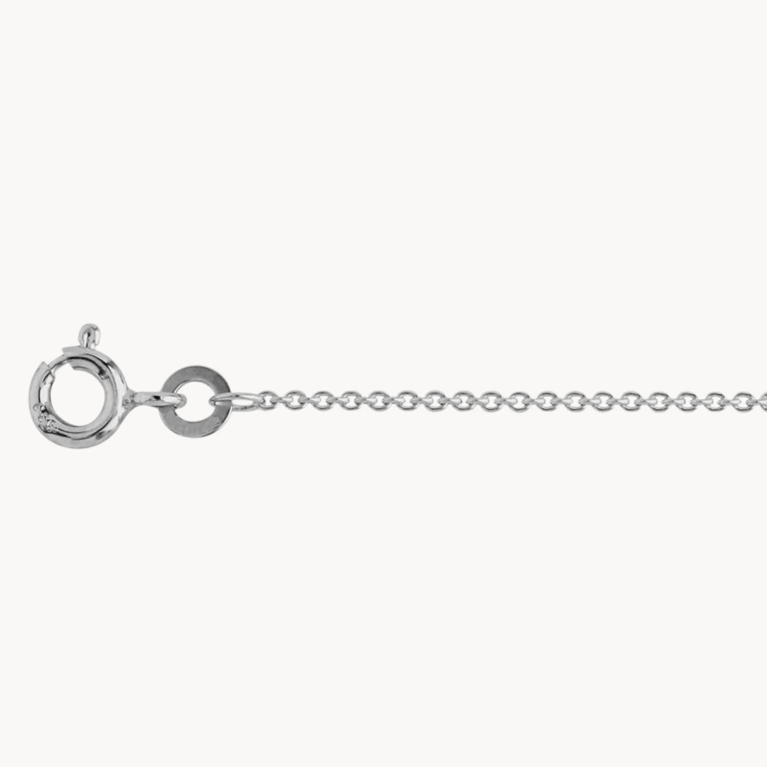 Collierkette Anker rund, 1,1 mm