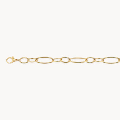 Armband &amp; Kette in 585er Gelbgold