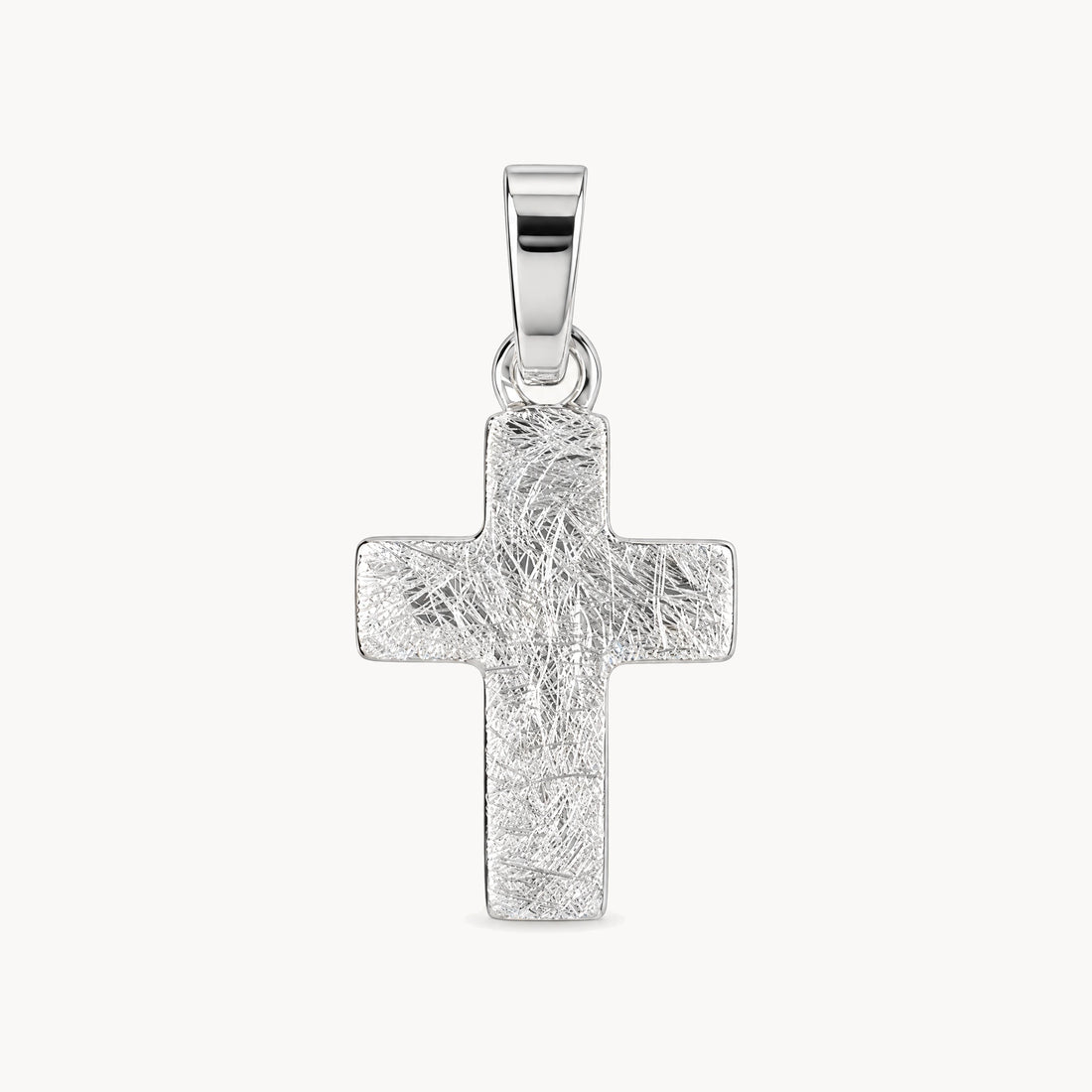 Kreuzanhänger in 925er Silber