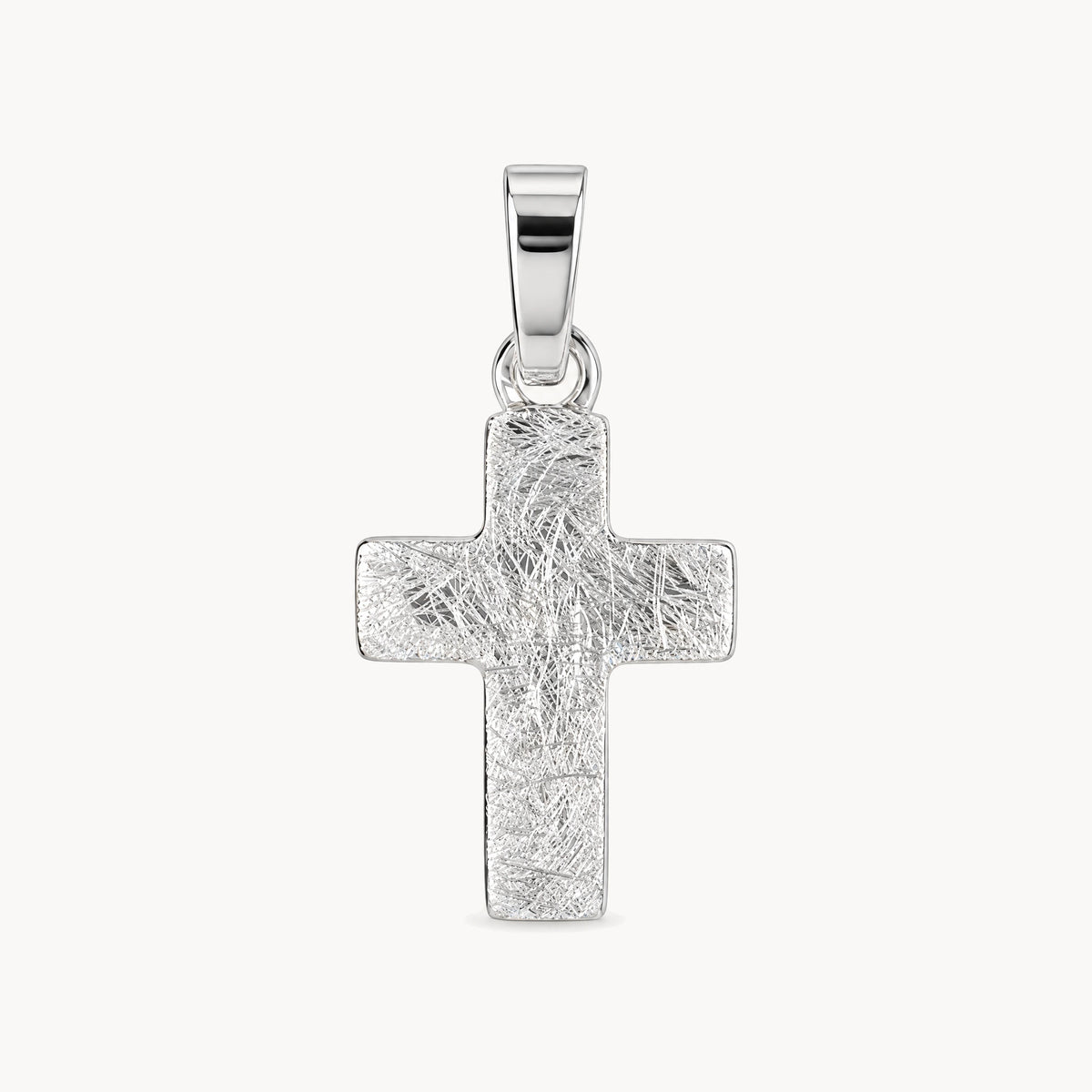 Kreuzanhänger in 925er Silber