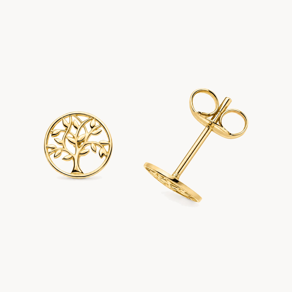 Ohrstecker in 333er Gelbgold