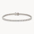 Tennisarmband in 750er Weißgold mit Diamant