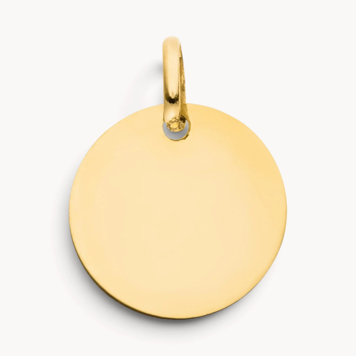 Gravuranhänger in Gold