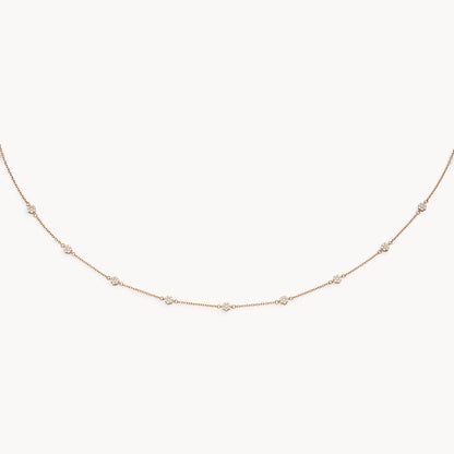 Armband &amp; Kette in Gold mit Zirkonia