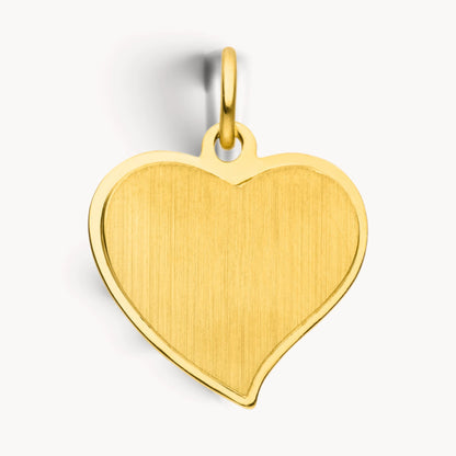 Gravuranhänger in Gold &amp; Silber