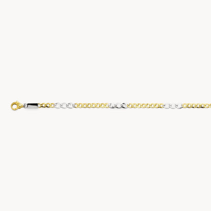 Armband &amp; Kette | R604  massiv