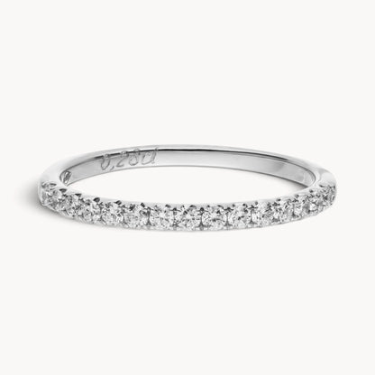 Memoirering in 585er Gold mit Diamant