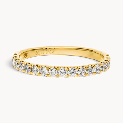 Memoirering in 585er Gold mit Diamant