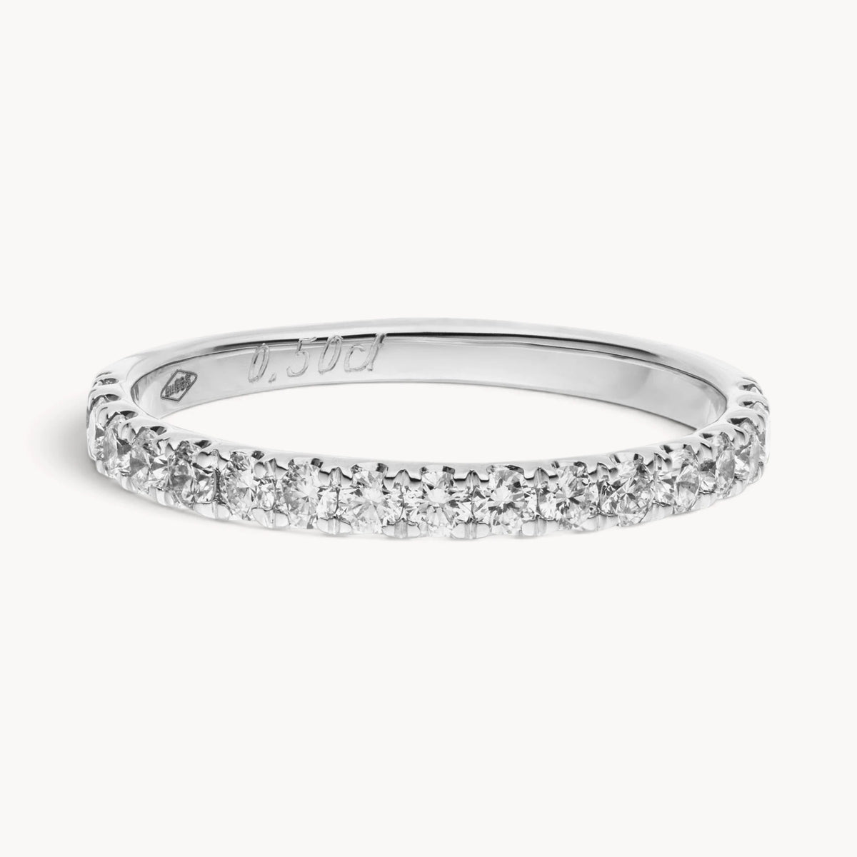 Memoirering in 585er Gold mit Diamant