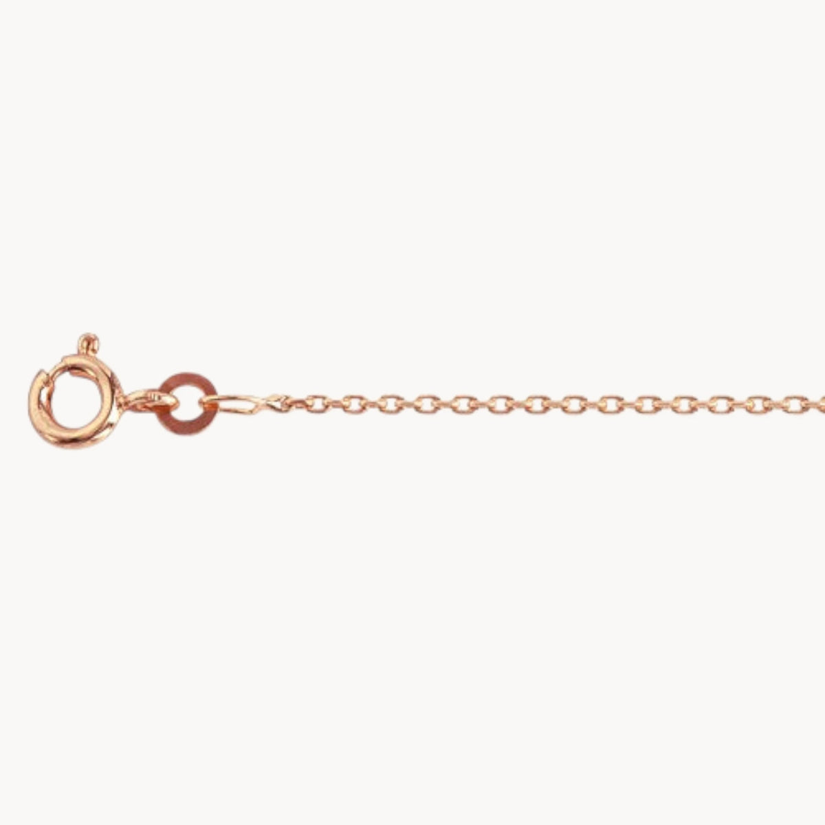 Collierkette Anker diamantiert, 1,3 mm