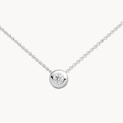 Collier in 585er Gold mit Diamant