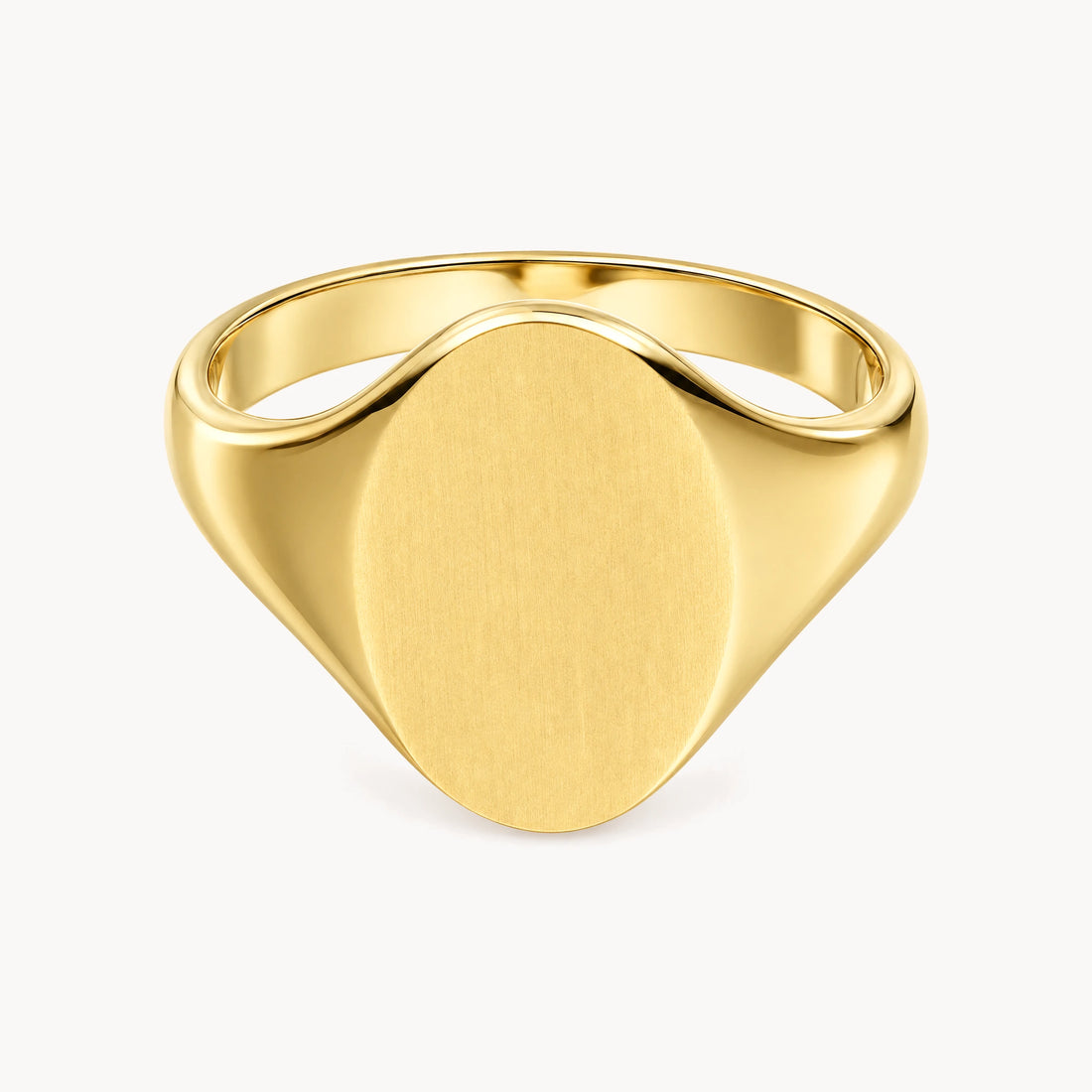 Herrenring in 333er Gelbgold