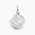 Medaille „Schutzengel“ in 925er Silber rhodiniert
