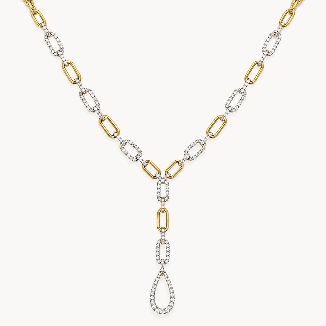 Collier in 750er Gelbgold mit Diamant