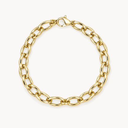 Armband in 333er Gelbgold