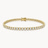 Tennisarmband in 750er Gelbgold mit Diamant