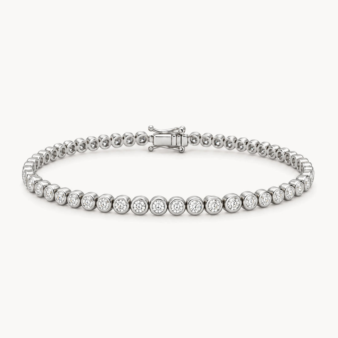 Tennisarmband in 925er Silber mit Zirkonia