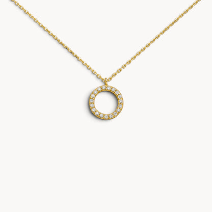 Armband &amp; Kette in Gelbgold mit Zirkonia