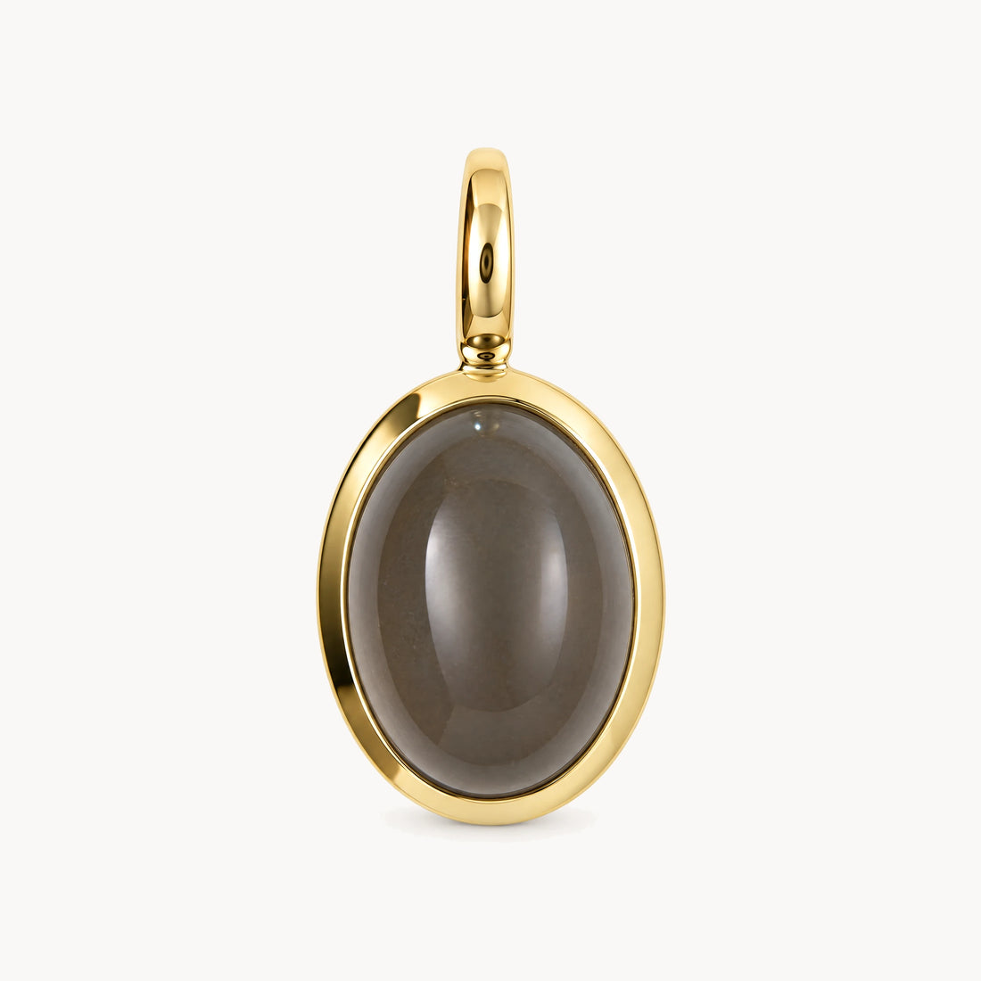 Anhänger in 585er Gelbgold mit Mondstein